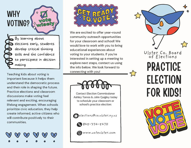 Practice Election Flyer Page 1