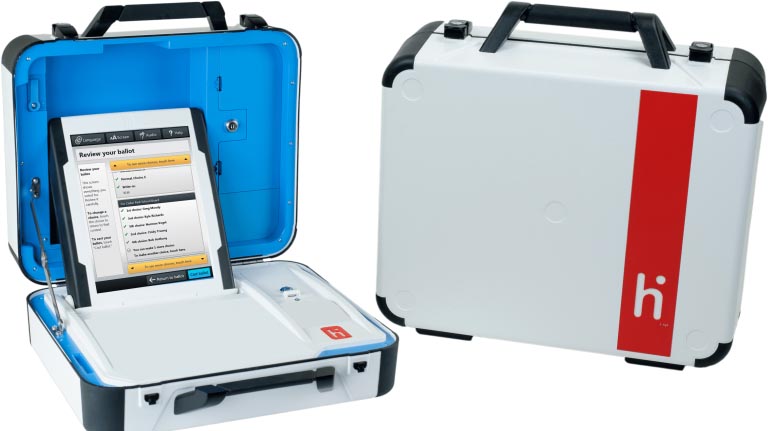 Verify Touch Voting Machine and Case